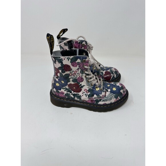 Dr. Martens 1460   12  English Garden Leathe 1460 J Kids Size 12 US - Picture 1 of 7